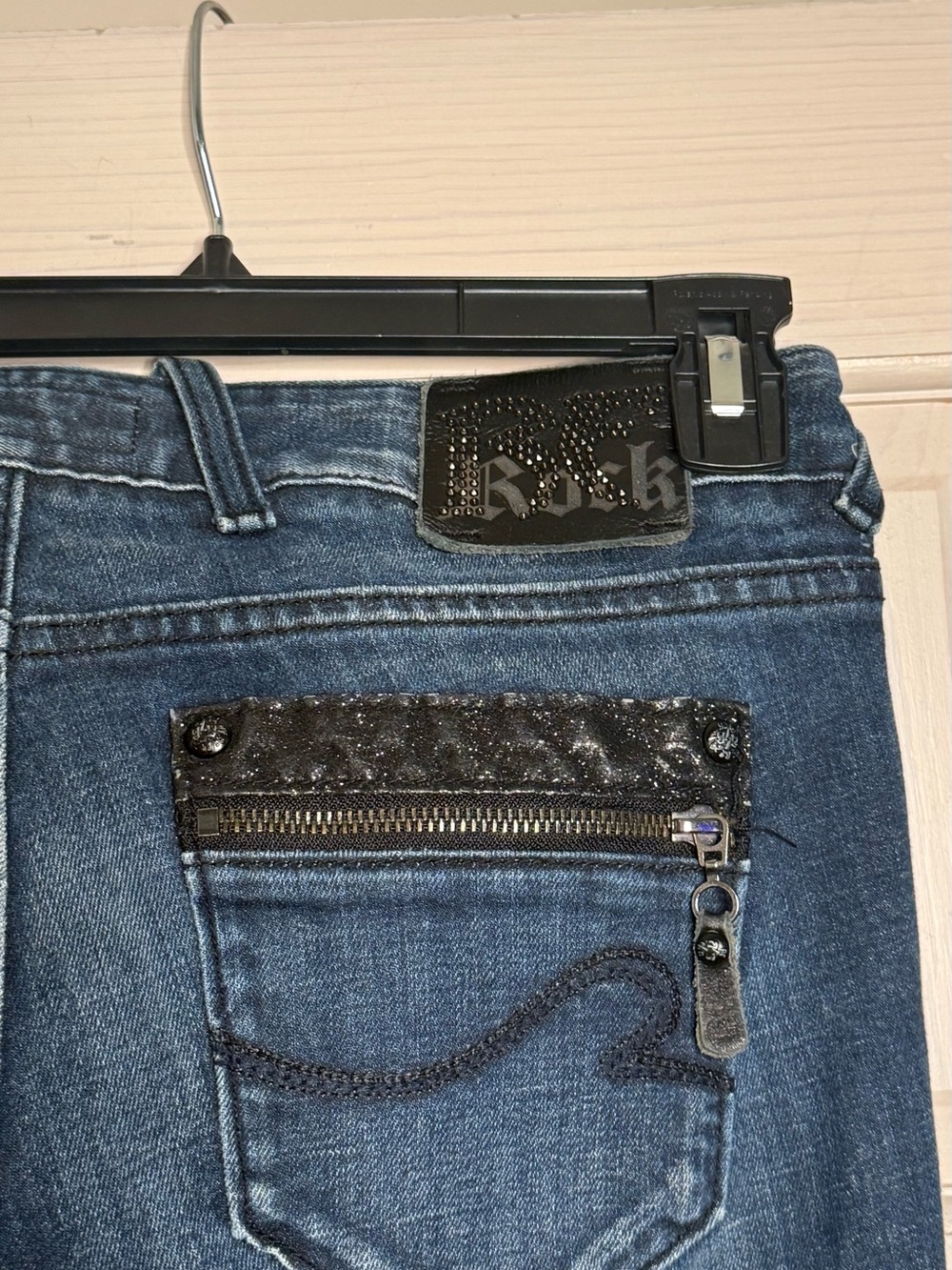 ReRock Dark Blue Women's Stretch Jeans